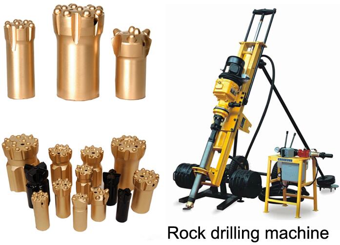 产品2 应用图 Rock drilling bit tool cemented carbide buttons